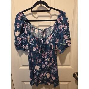 Torrid Off-the-Shoulder Floral Top - Size 2X (18-20) - NWOT